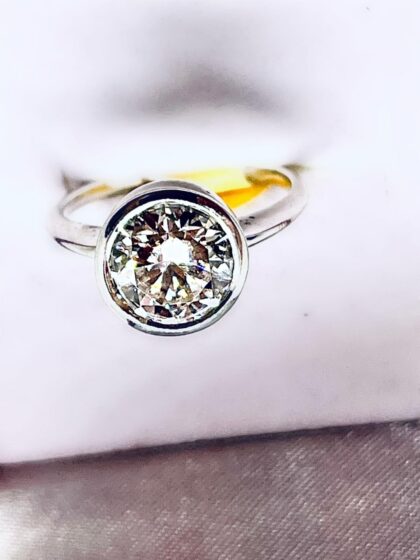 Silver 2.5ct Moissanite Ring (11)