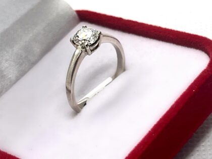 75ct Moissanite Ring