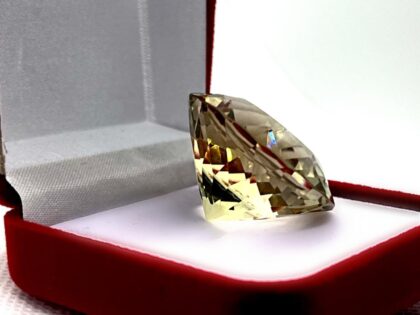 Huge Round Citrine Stone